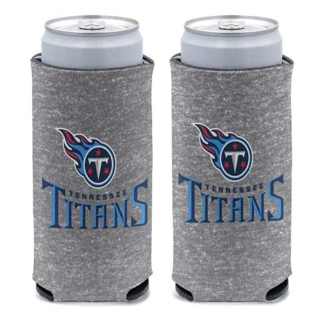 Enfriador de latas delgado de 12 oz de Tennessee Titans Heather