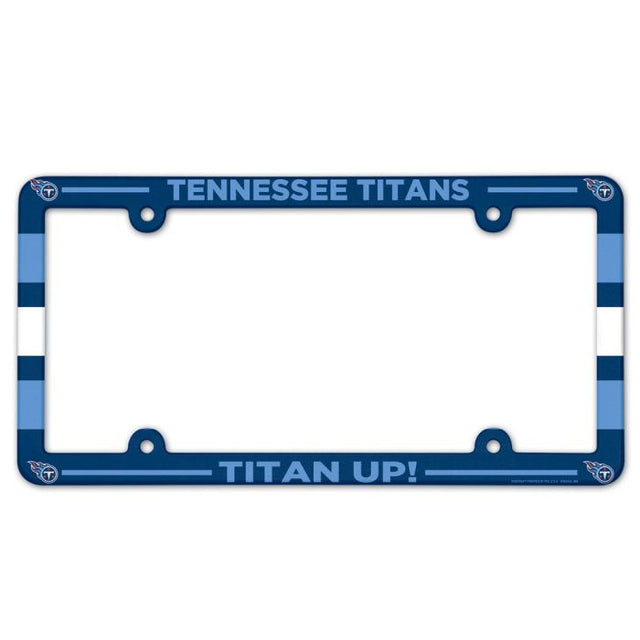 Tennessee Titans Lic Plate Frame Full Color