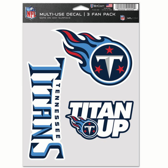 Paquete multiusos para 3 fanáticos de Tennessee Titans