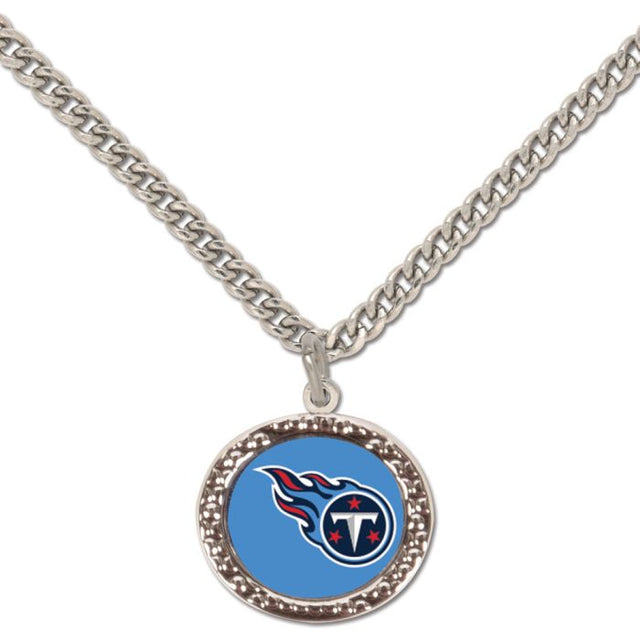 Tennessee Titans Necklace w/Charm Jewelry Card