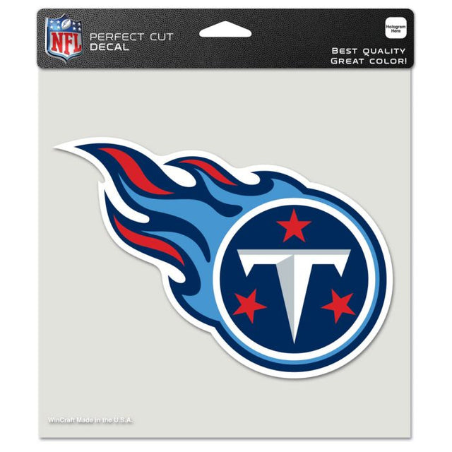 Tennessee Titans Perfect Cut Color Decal 8" x 8"