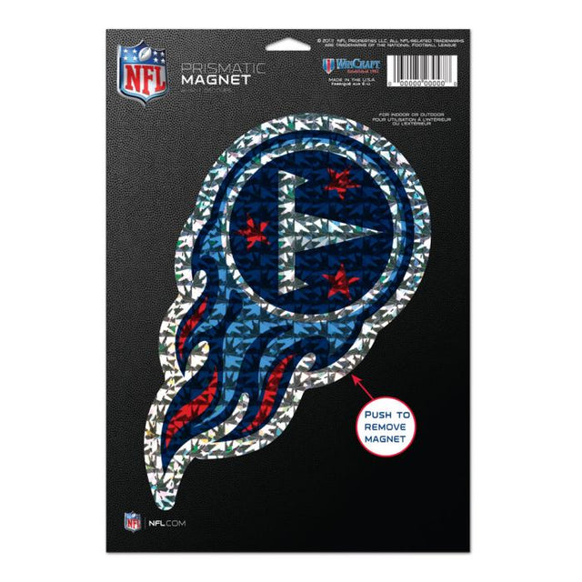 Tennessee Titans Prismatic Magnet 6" x 9"