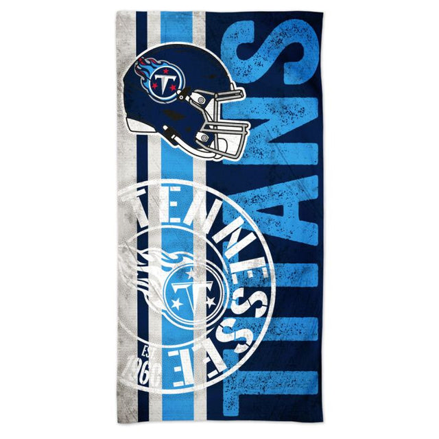 Toalla de playa Spectra RETRO de Tennessee Titans de 30" x 60"