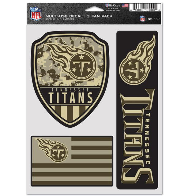 Tennessee Titans Standard Multi Use 3 Fan Pack