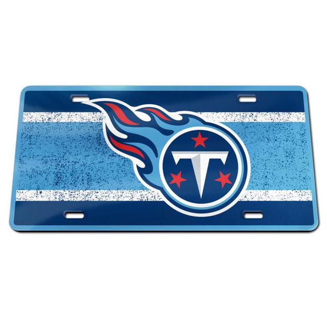 Tennessee Titans VINTAGE Specialty Acrylic License Plate