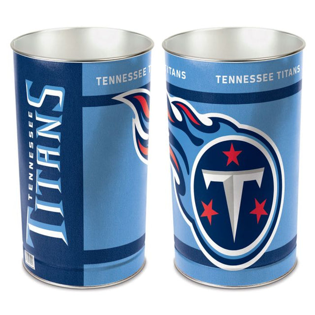 Papelera cónica de los Tennessee Titans de 15" de alto