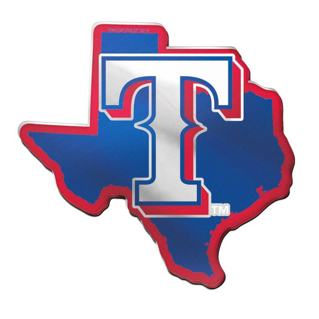 Emblema acrílico para automóvil de los Texas Rangers