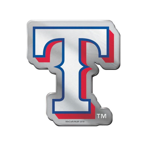 Emblema acrílico para automóvil de los Texas Rangers