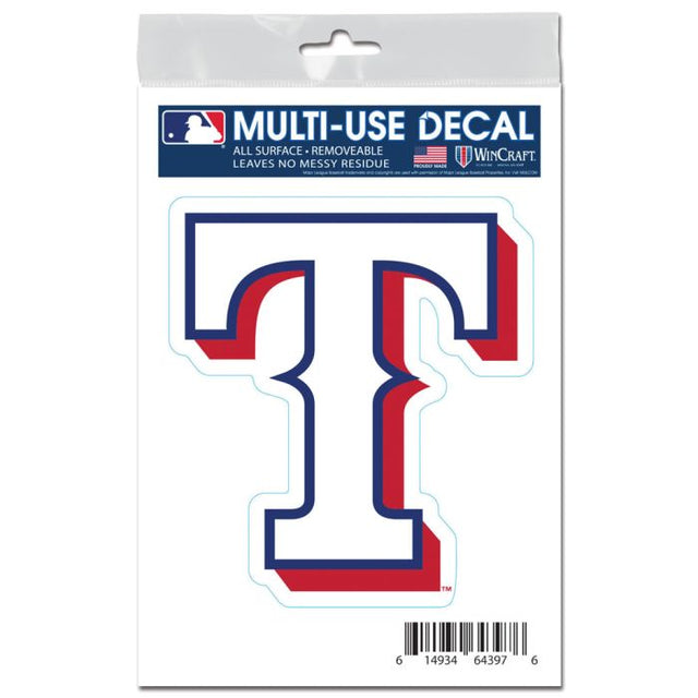 Texas Rangers All Surface Decals 3" x 5"