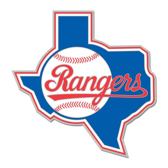 Texas Rangers COOPERSTOWN Collector Enamel Pin Jewelry Card