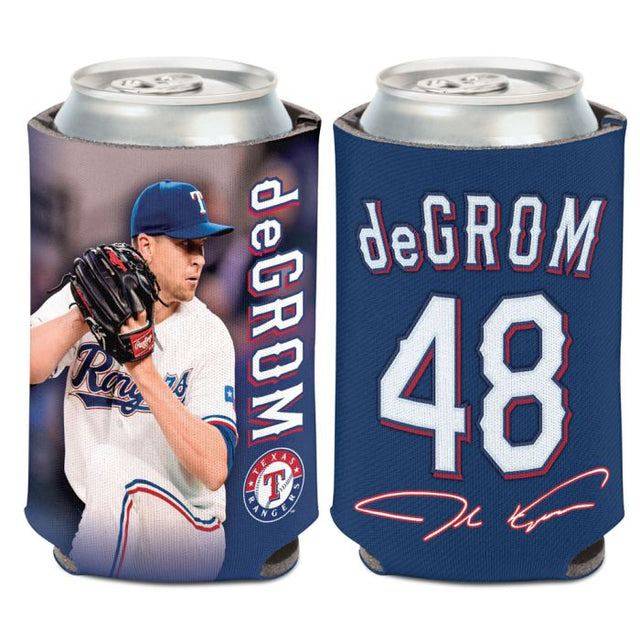 Enfriador de latas de 12 onzas de los Texas Rangers de Jacob deGrom