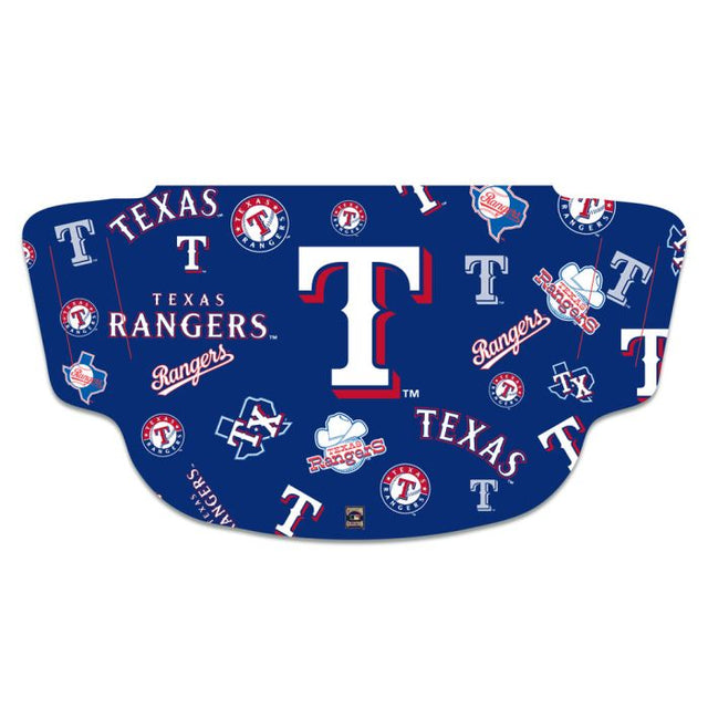 Mascarillas para aficionados de los Texas Rangers/Cooperstown