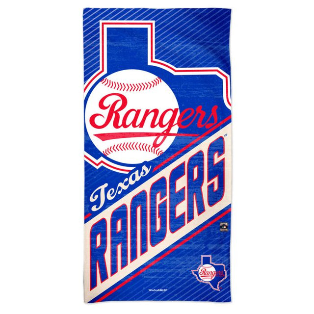 Texas Rangers / Cooperstown Spectra Beach Towel 30" x 60"