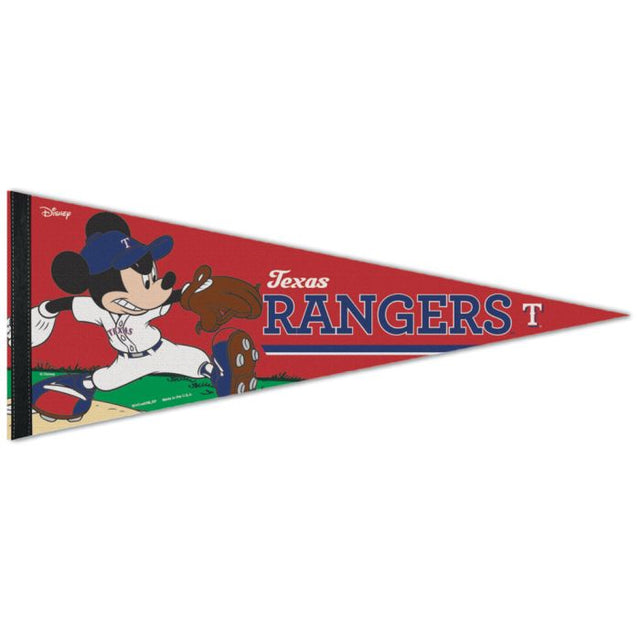 Texas Rangers / Disney Premium Pennant 12" x 30"