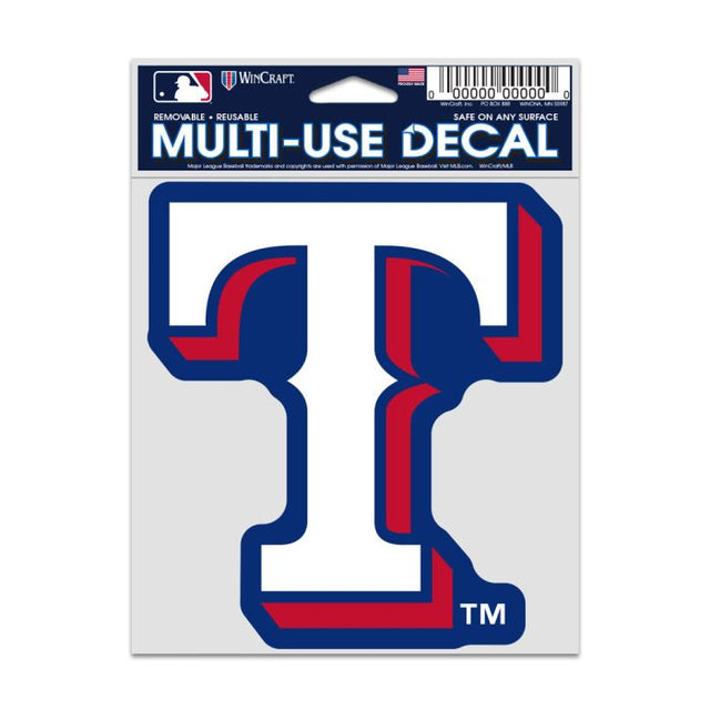 Texas Rangers Fan Decals 3.75" x 5"