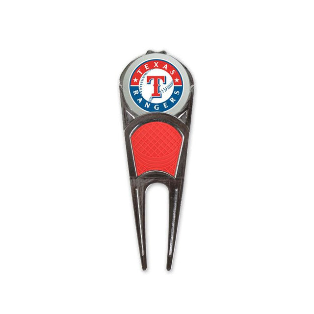 Herramienta para reparar marcas de pelotas de golf de los Texas Rangers*