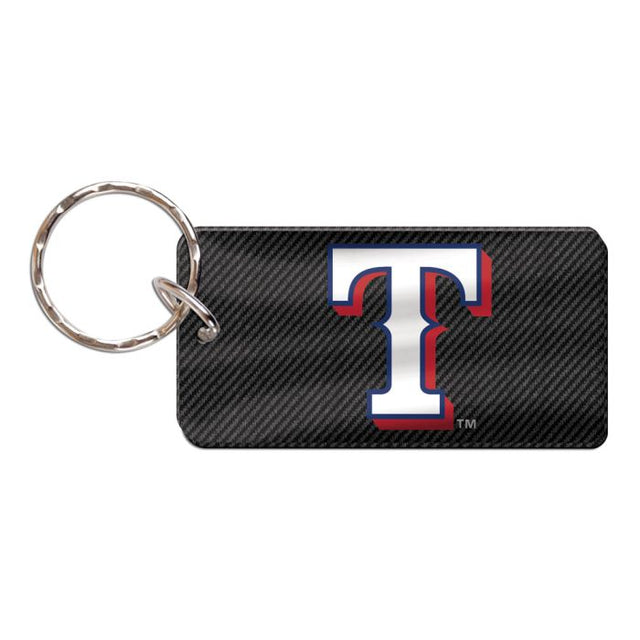 Llavero rectangular de los Texas Rangers