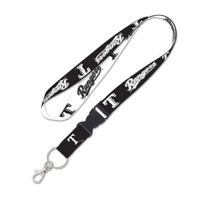 Texas Rangers Lanyard w/detachable buckle 1"