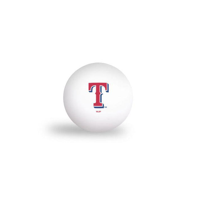 Pelotas de ping pong de los Texas Rangers (paquete de 6)