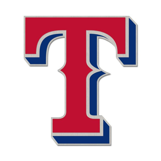 Texas Rangers SECONDARY Collector Enamel Pin Jewelry Card