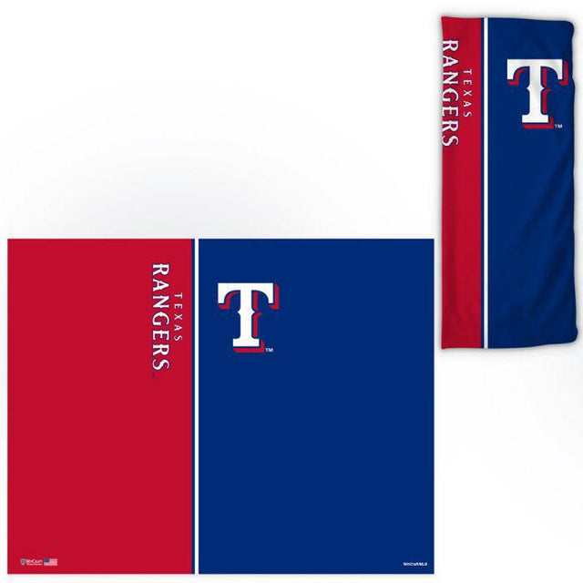 Texas Rangers Vertical Split Fan Wraps