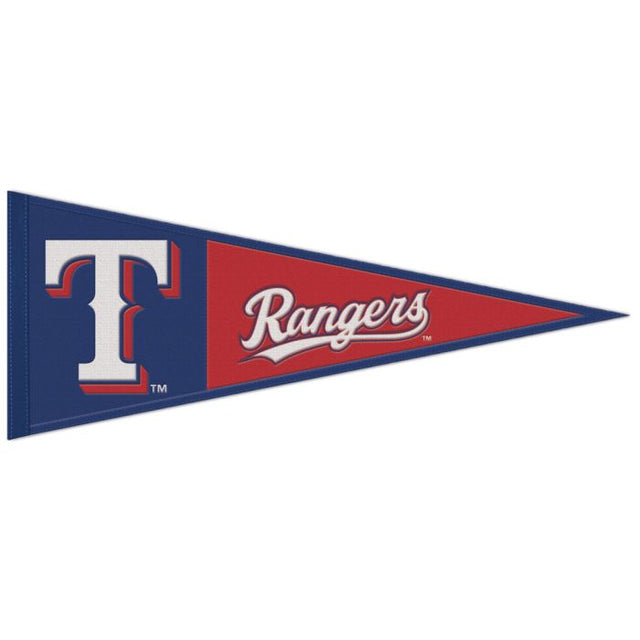 Texas Rangers Wool Pennant 13" x 32"