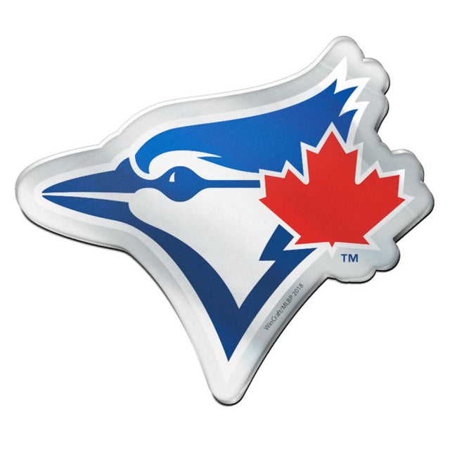 Emblema acrílico para automóvil de los Toronto Blue Jays