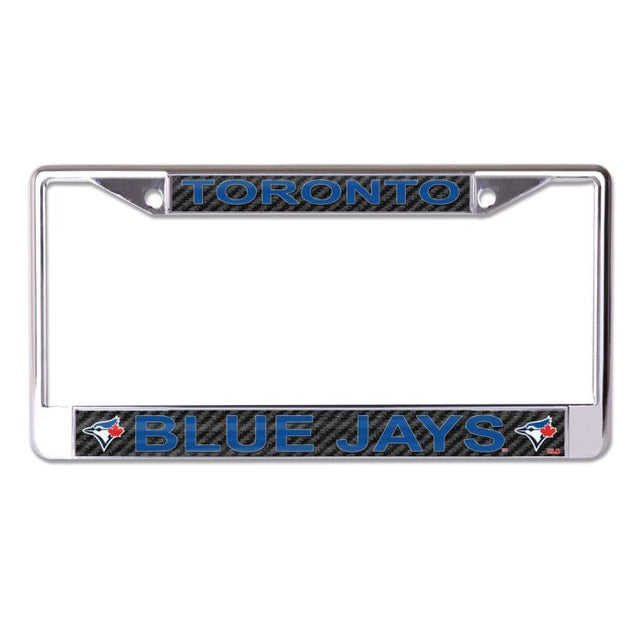 Toronto Blue Jays CARBON Lic Plt Frame S/L Printed