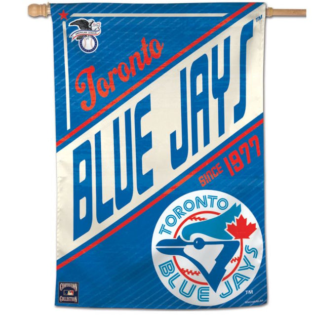 Toronto Blue Jays / Cooperstown Cooperstown Vertical Flag 28" x 40"