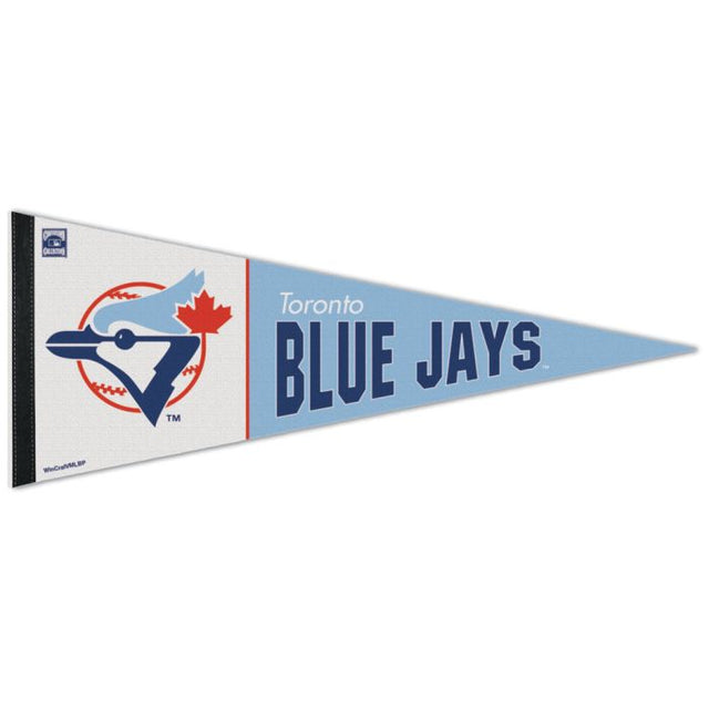 Banderín premium de Toronto Blue Jays/Cooperstown de 12" x 30"