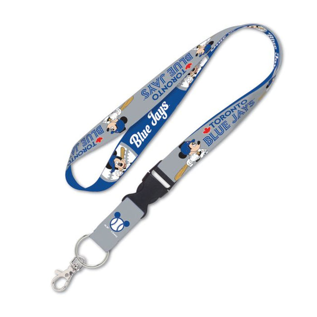 Toronto Blue Jays / Disney MICKEY Lanyard w/detachable buckle 1"