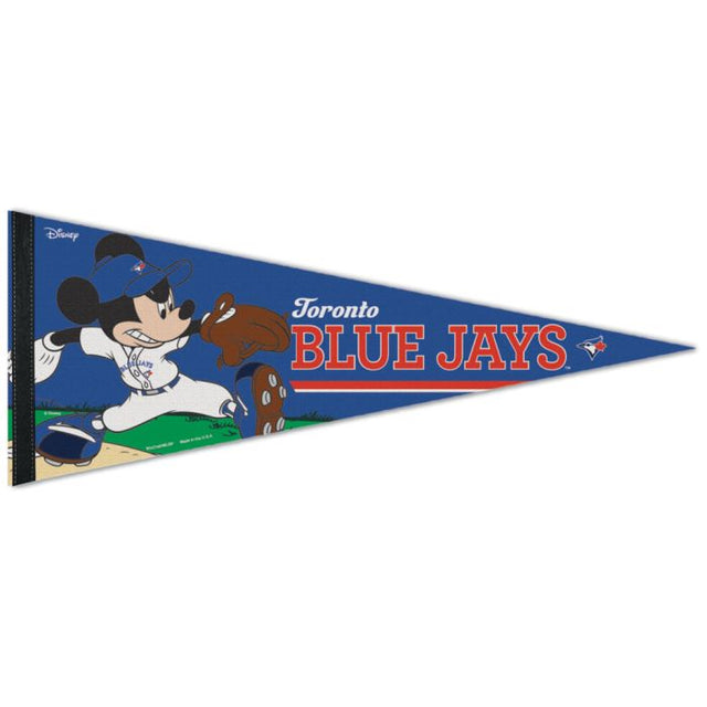 Banderín premium de Toronto Blue Jays / Disney de 12" x 30"