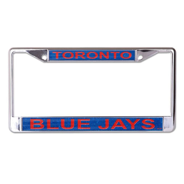 Toronto Blue Jays GLITTER Lic Plt Frame S/L Printed