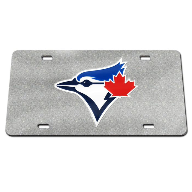 Matrícula acrílica especial con brillo de los Toronto Blue Jays