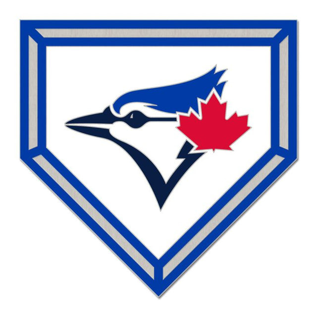 Toronto Blue Jays HOME PLATE Collector Enamel Pin Jewelry Card