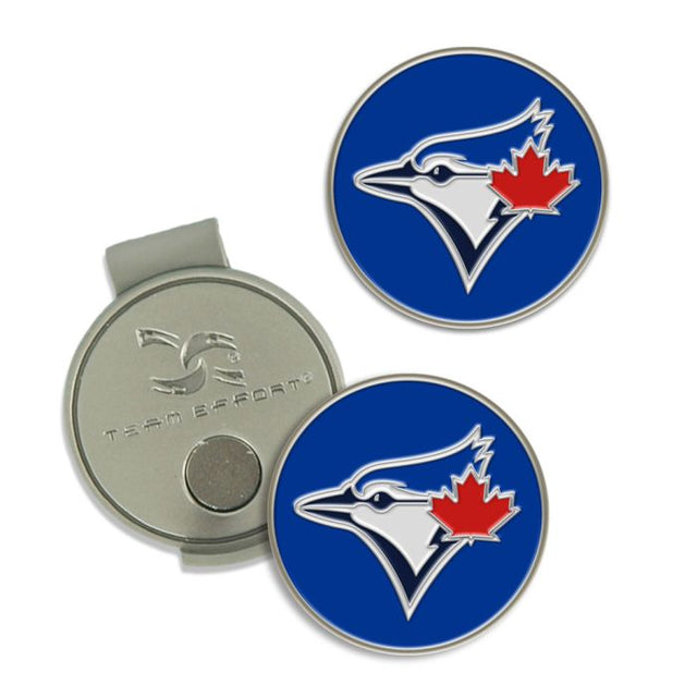 Clip para gorra y marcadores de los Toronto Blue Jays