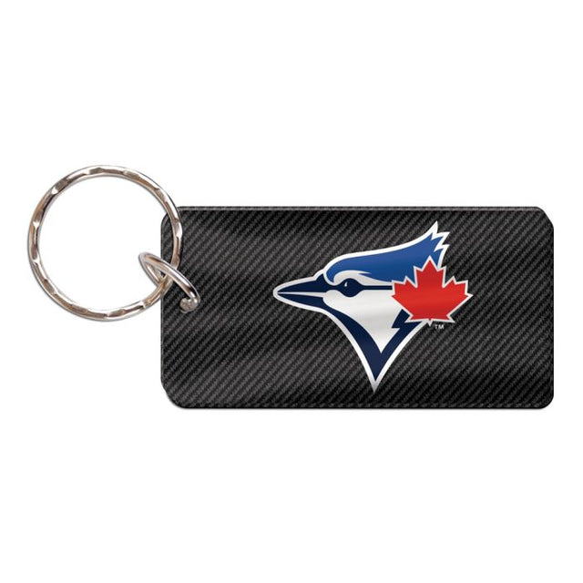 Llavero rectangular de los Toronto Blue Jays