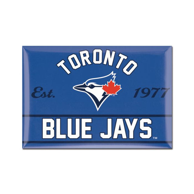 Toronto Blue Jays Metal Magnet 2.5" x 3.5"