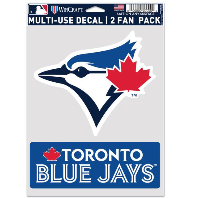 Paquete multiusos para dos aficionados de los Toronto Blue Jays