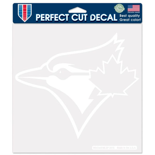 Calcomanías de corte perfecto de Toronto Blue Jays de 8" x 8"