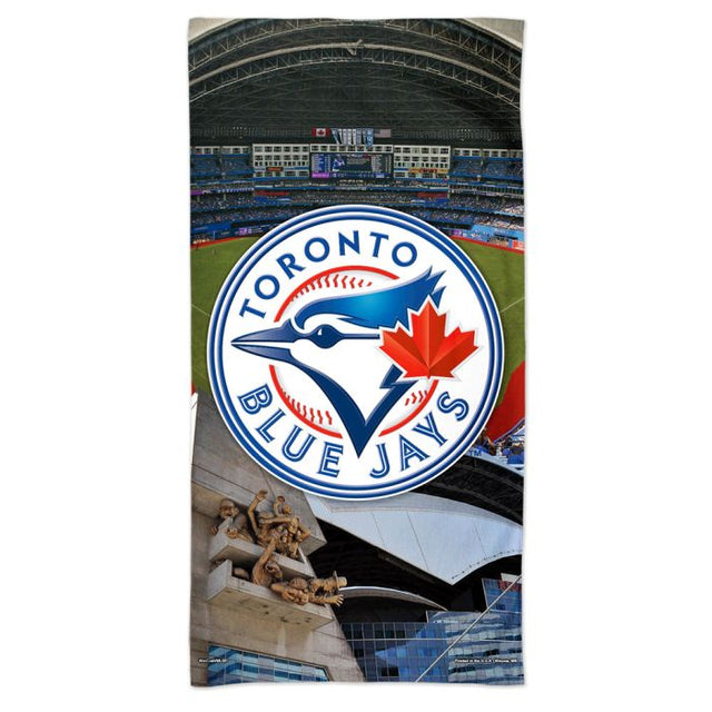 Toalla de playa Spectra de los Toronto Blue Jays de 30" x 60"