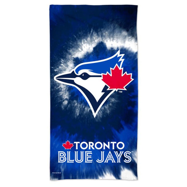 Toronto Blue Jays TDYE Spectra Beach Towel 30" x 60"