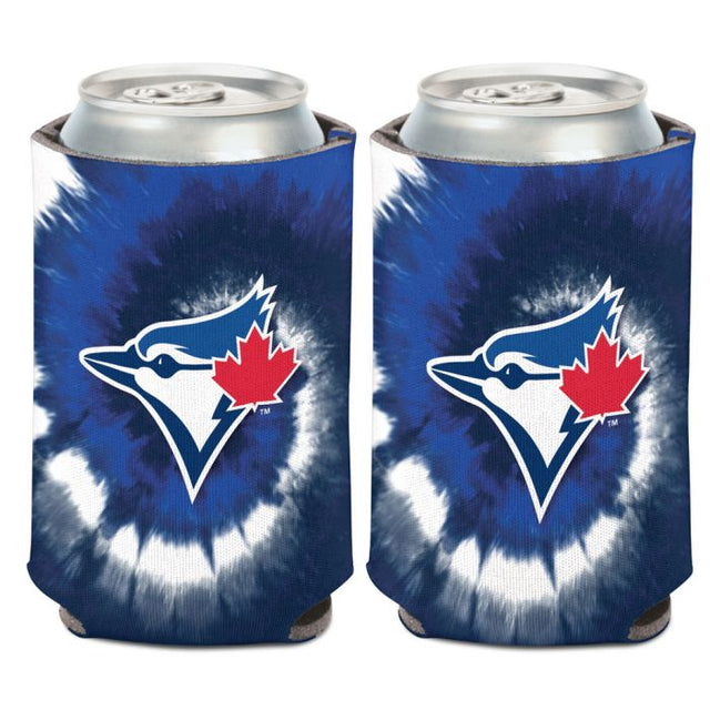 Enfriador de lata con teñido anudado de Toronto Blue Jays de 12 oz.