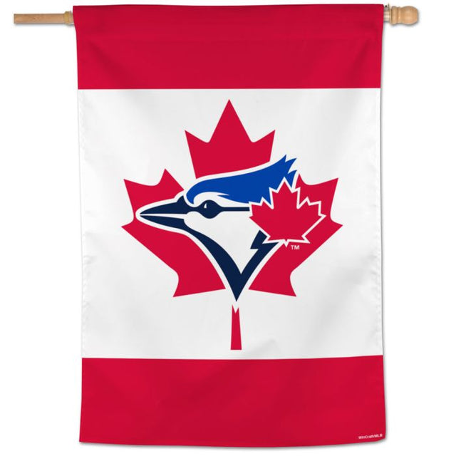 Bandera vertical de los Toronto Blue Jays de 28" x 40"