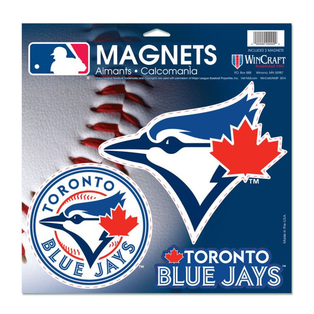 Imán de vinilo de los Toronto Blue Jays de 11" x 11"