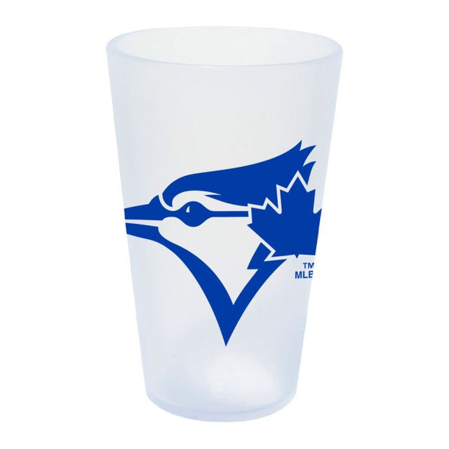 Vaso de pinta de silicona de 16 oz con forma de icicle de los Toronto Blue Jays