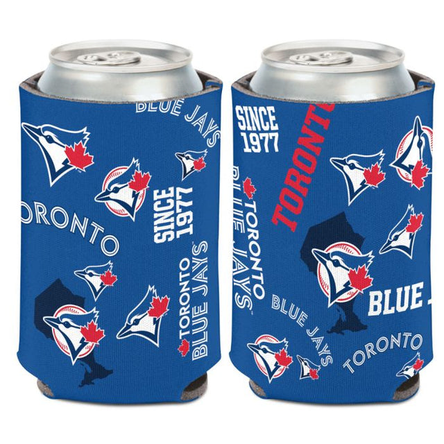 Toronto Blue Jays scatter Can Cooler 12 oz.