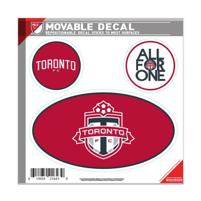 Toronto FC All Surface Decal 6" x 6"