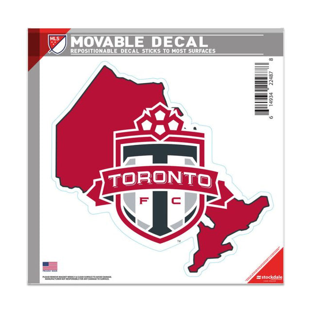 Calcomanía para todo tipo de superficies del Toronto FC, 6" x 6"