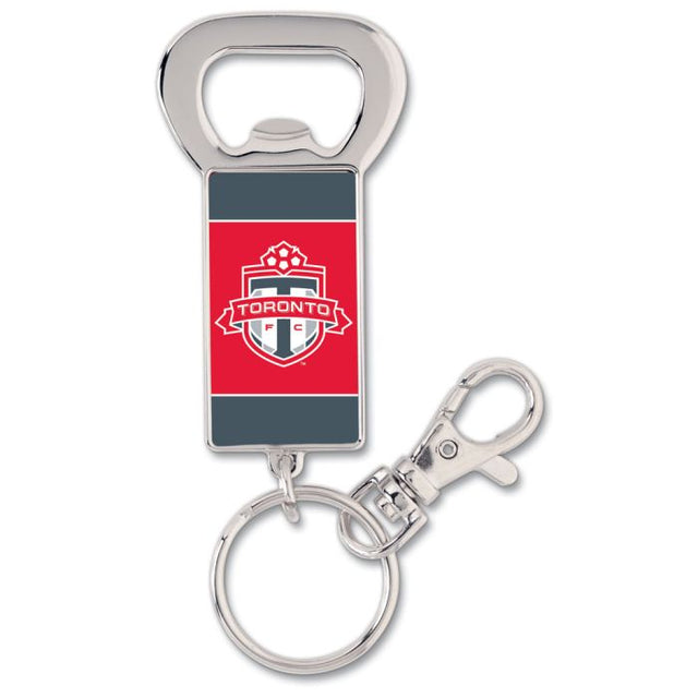 Llavero con abrebotellas rectangular del Toronto FC